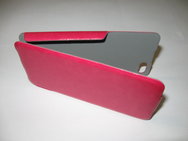 Чехол раскладной для IPhone 5/ 5S "Армор" ультратонкий розовый