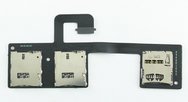 Шлейф для HTC One 802w Dual SIM на разъем сим/ карты памяти
