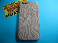 Чехол защитная крышка для IPhone 5/ 5S/ SE "Wave Case" светло-коричневый