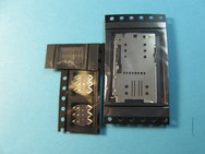 Разъем сим-карты для Meizu M2 mini с разъемом карты памяти (2sim + 1mmc)