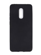 Чехол защитная крышка для Xiaomi Redmi 5 силиконовая матовая черный