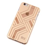 Чехол защитная крышка для IPhone 6 Plus/ 6S Plus "Fashion Case" золотистый