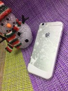 Чехол защитная крышка для IPhone 7/ 8/ SE (2020) силиконовая "Snow Deer Tree"