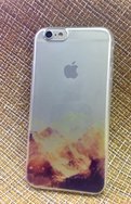 Чехол защитная крышка для IPhone 6/ 6S силиконовая с городами тип 10