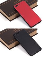 Чехол защитная крышка для IPhone 6 Plus/ 6S Plus TPU под кожу красный