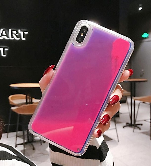 Чехол защитная крышка для IPhone X/ XS TPU яркий песок №011214