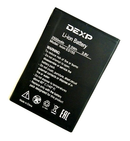 АКБ для Dexp Ixion ES155 Vector