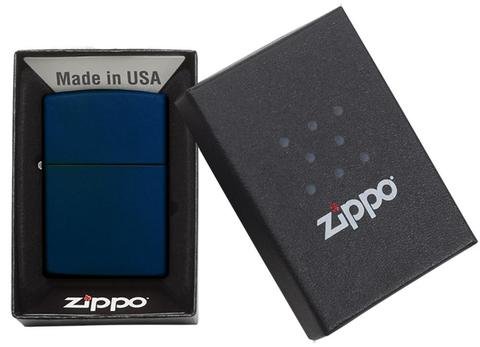 Зажигалка бензиновая Zippo Navy Matte 239