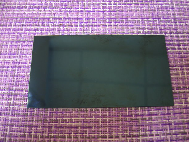 Шильд-табличка 90х50х0,4мм стальной зеркальный, синий, 123-905004-7