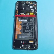 Дисплей для Huawei Honor 30 в рамке с АКБ + тачскрин черный 100%